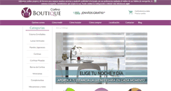 Desktop Screenshot of cortinaboutique.com